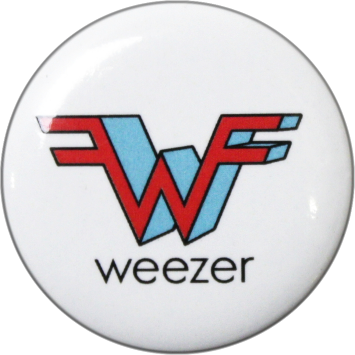 Weezer - Logo Pin-on Button - 1.25 Inch