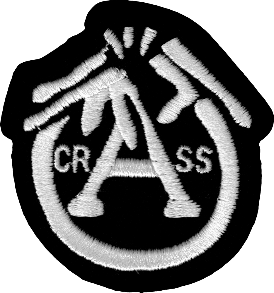 Crass - Anarchy And Peace Logo Patch