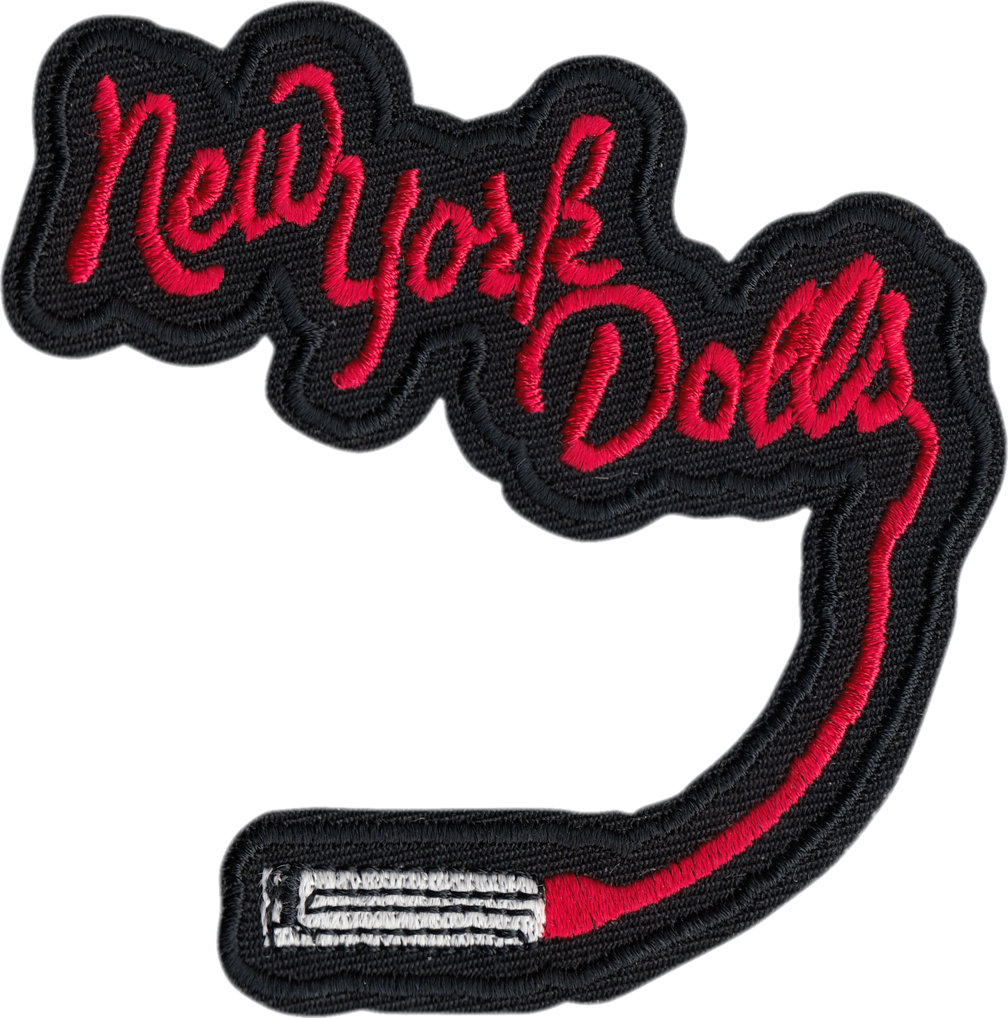 New York Dolls - Smeared Lipstick Logo Patch