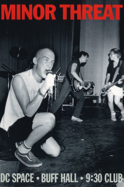 MINOR THREAT (DC SPACE) POSTER
