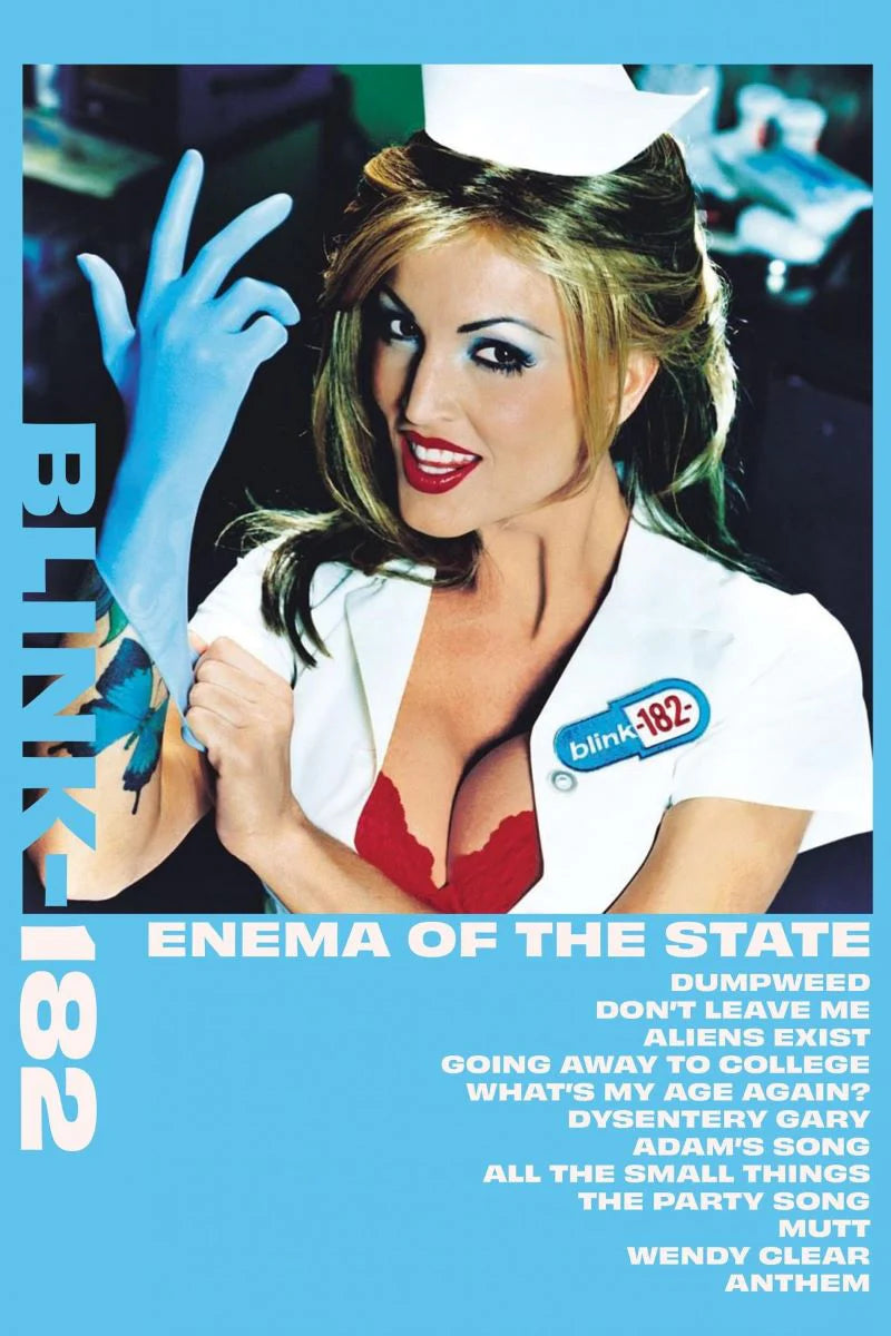 Blink 182 (Enema Of The State) Poster