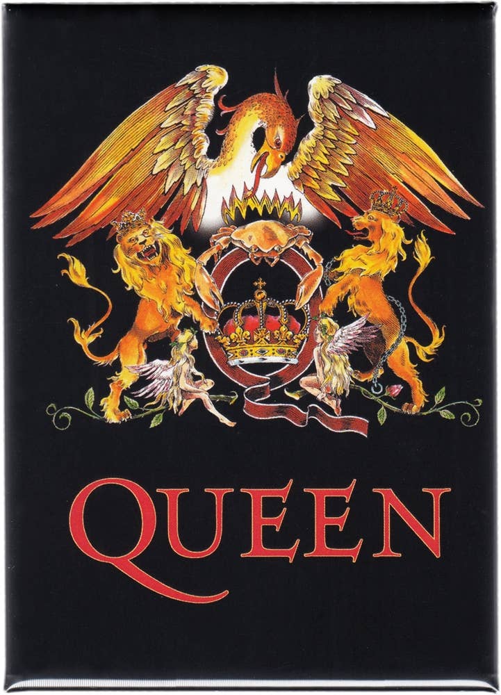 Queen - Royal Crest Logo Magnet