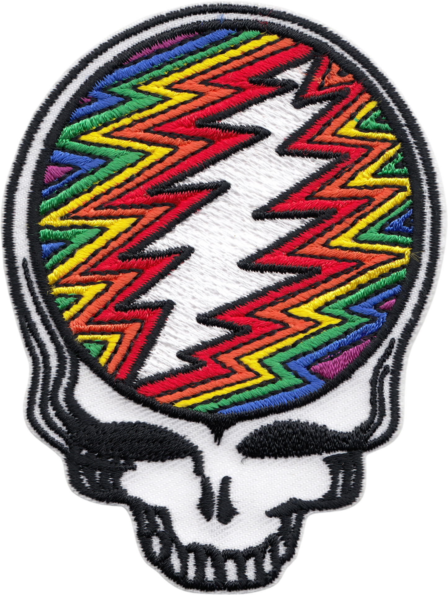 Grateful Dead - Steal Your Face Rainbow Patch