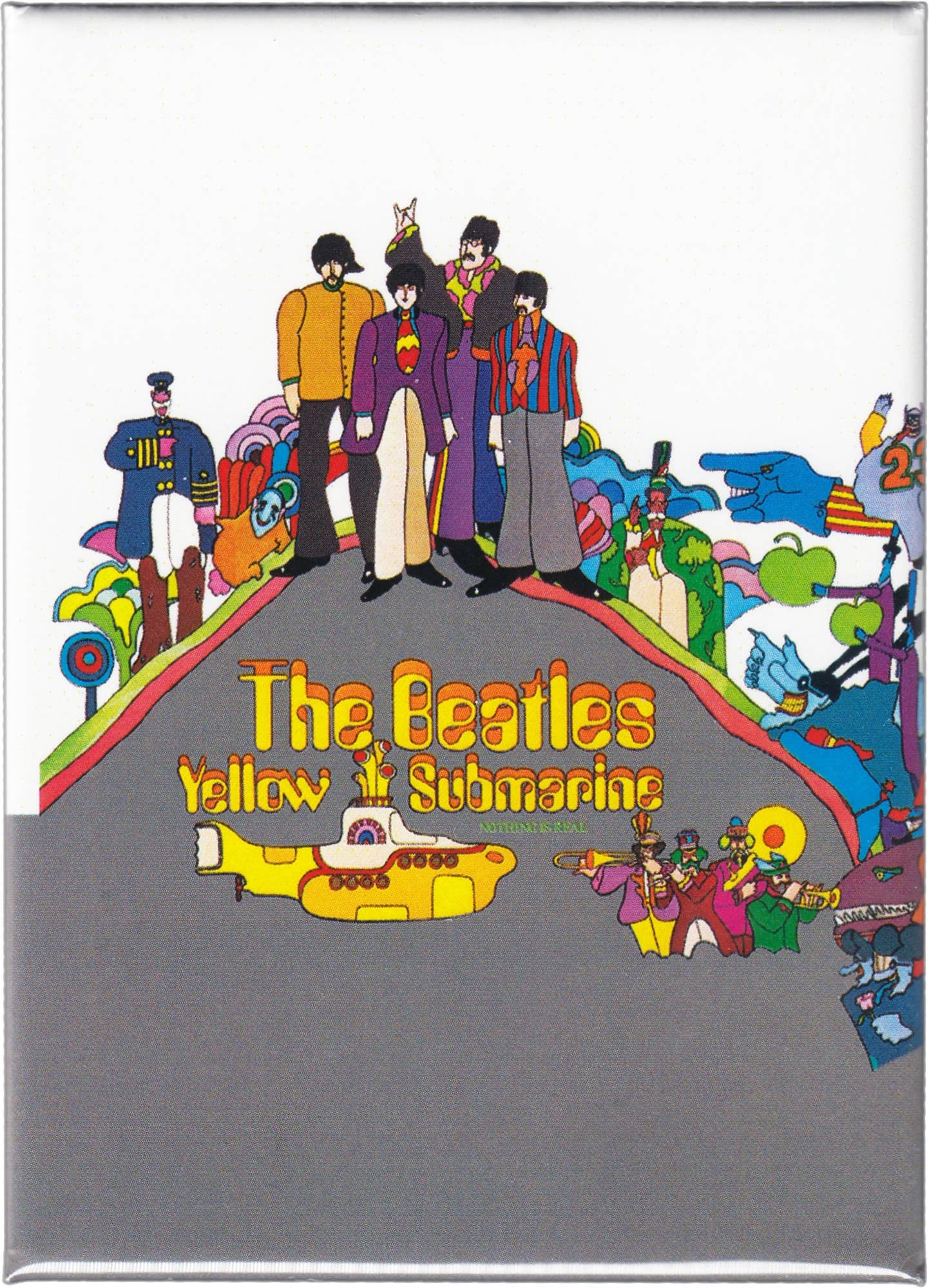 Beatles "Yellow Submarine" Album Cover Art Magnet