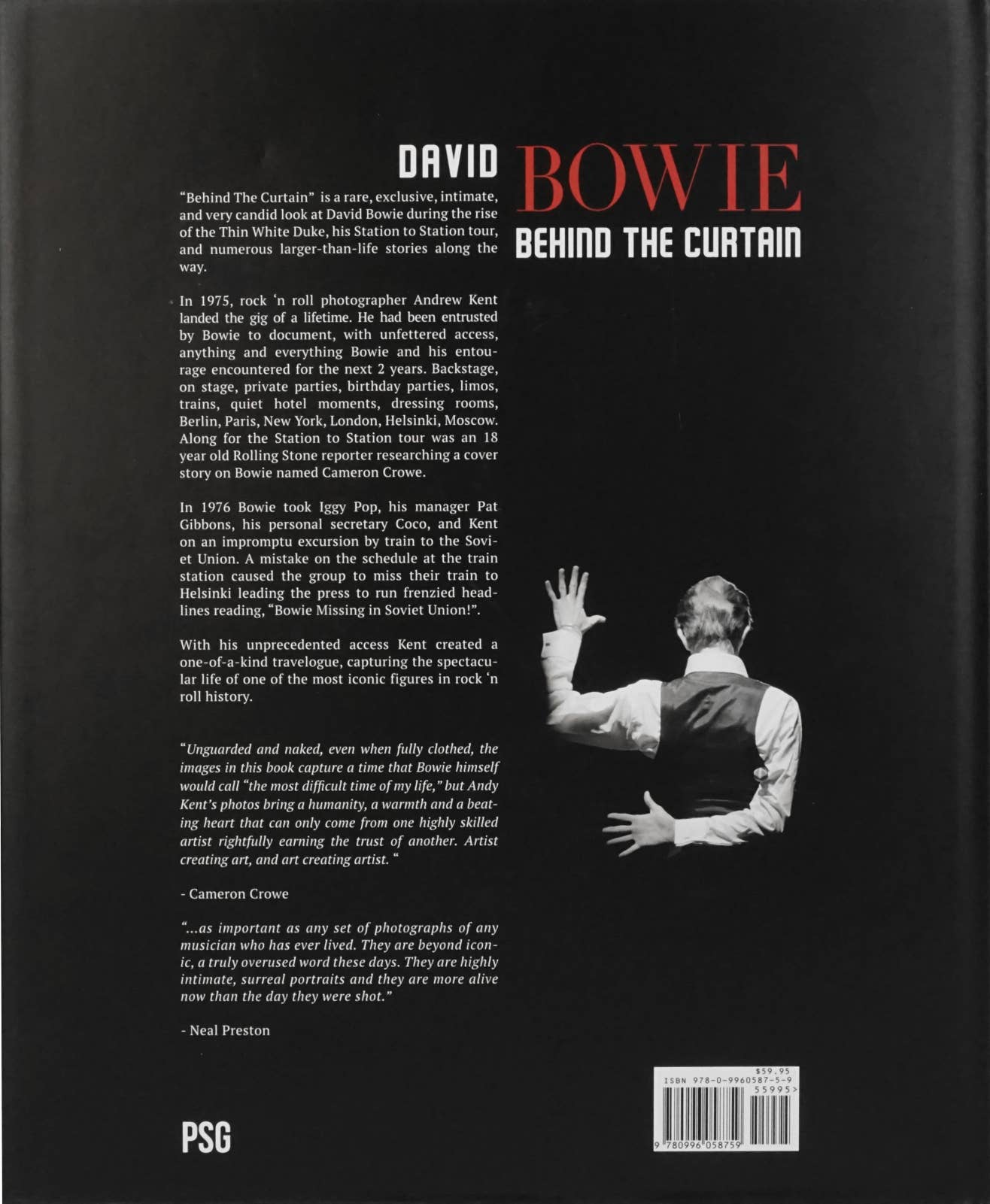 David Bowie: Behind The Curtain By Andrew Kent