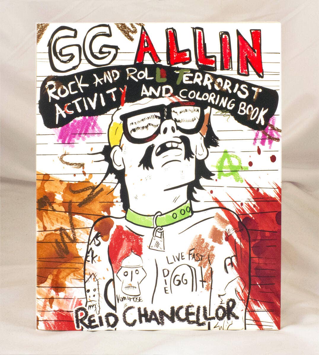 GG Allin Rock & Roll Coloring Book
