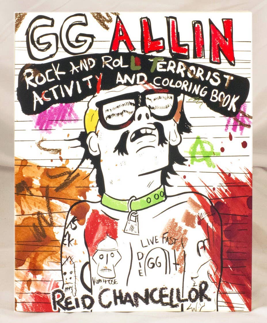 GG Allin Rock & Roll Coloring Book