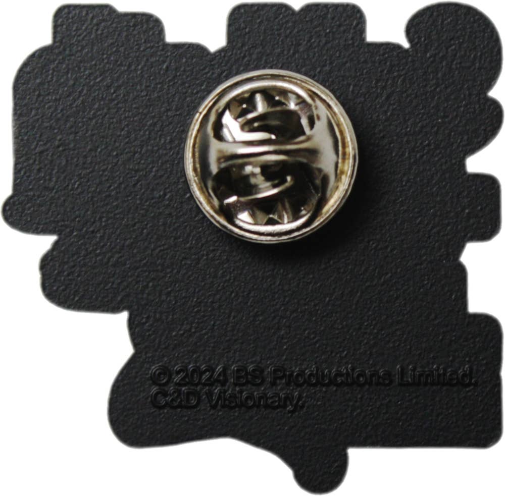 Black Sabbath - Winged Demon With Logo Enamel Pin