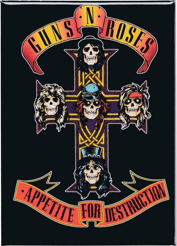 Guns N' Roses - Magnet - Appetite For Destruction