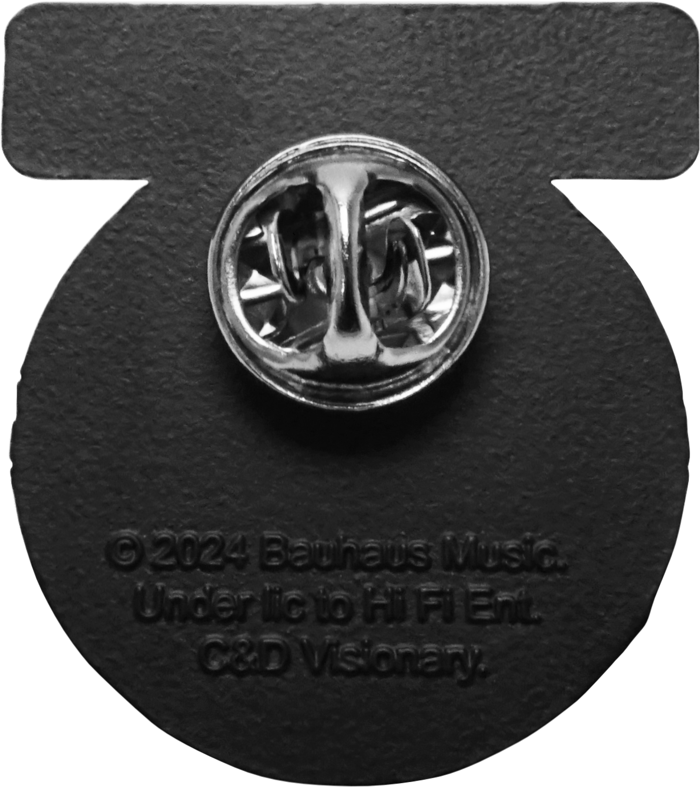Bauhaus - Enamel Pin - Classic Black And White Logo