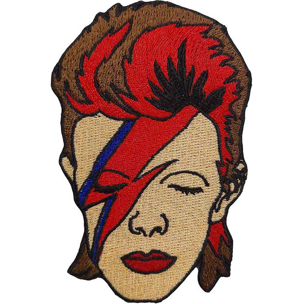 David Bowie (Ziggy Stardust Face) Woven Patch