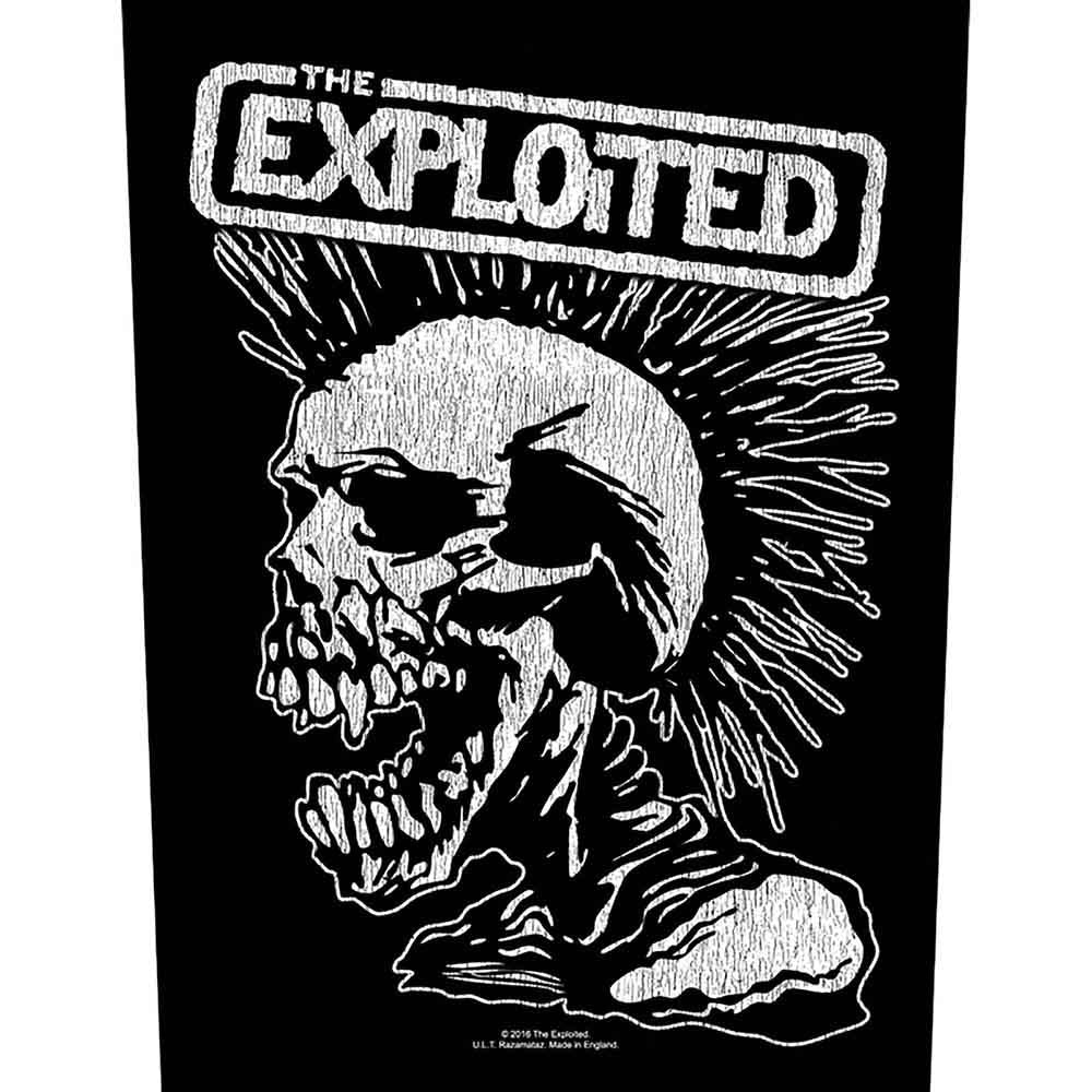 The Exploited (Skull) Back Patch