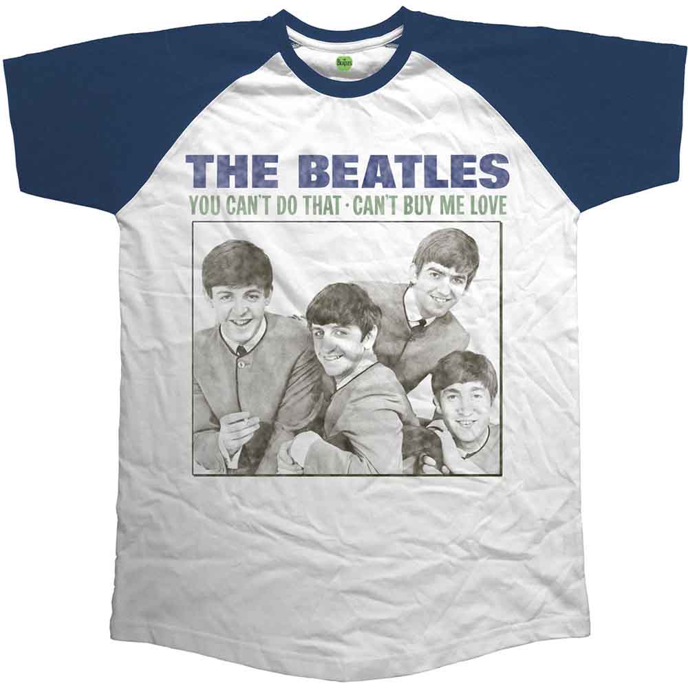 Beatles (Can't Buy Me Love) Raglan T- Shirt