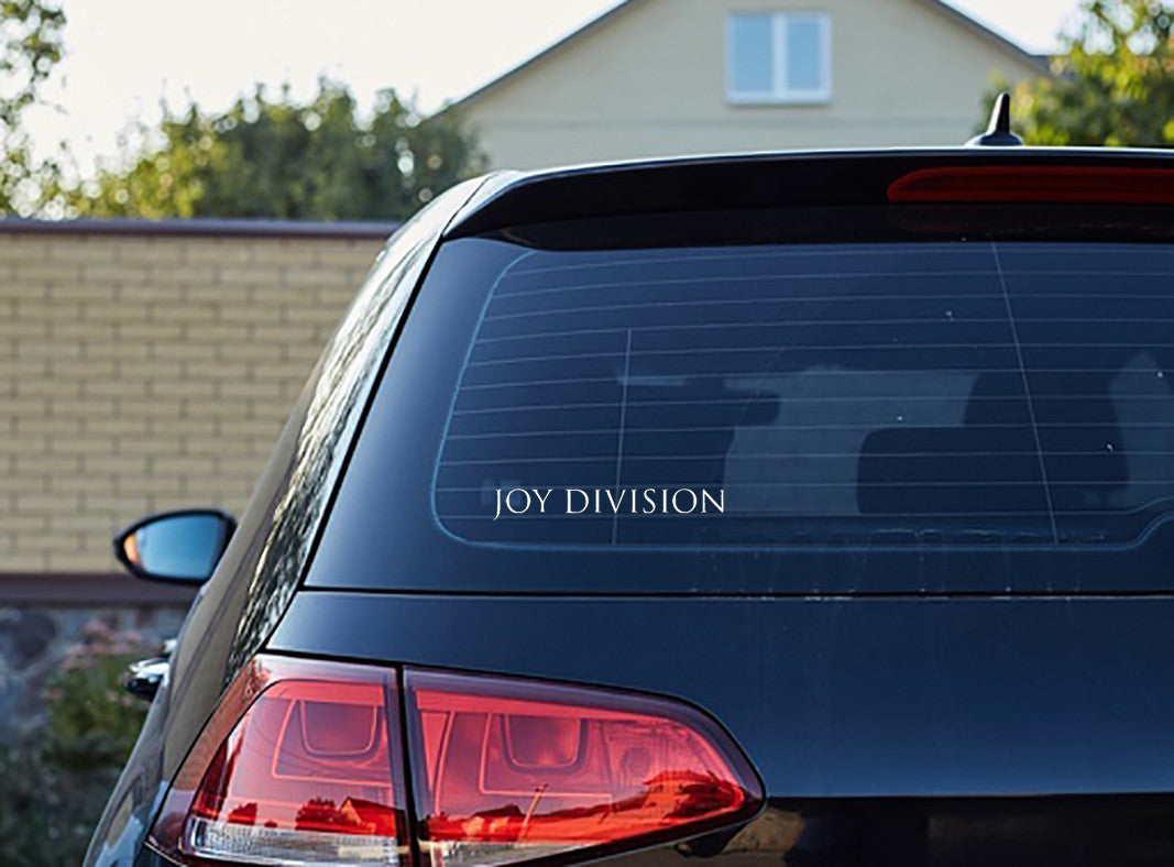 Joy Division Vinyl Cut Sticker
