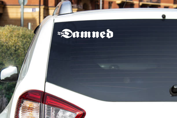 Damned (Logo) Vinyl Cut Sticker