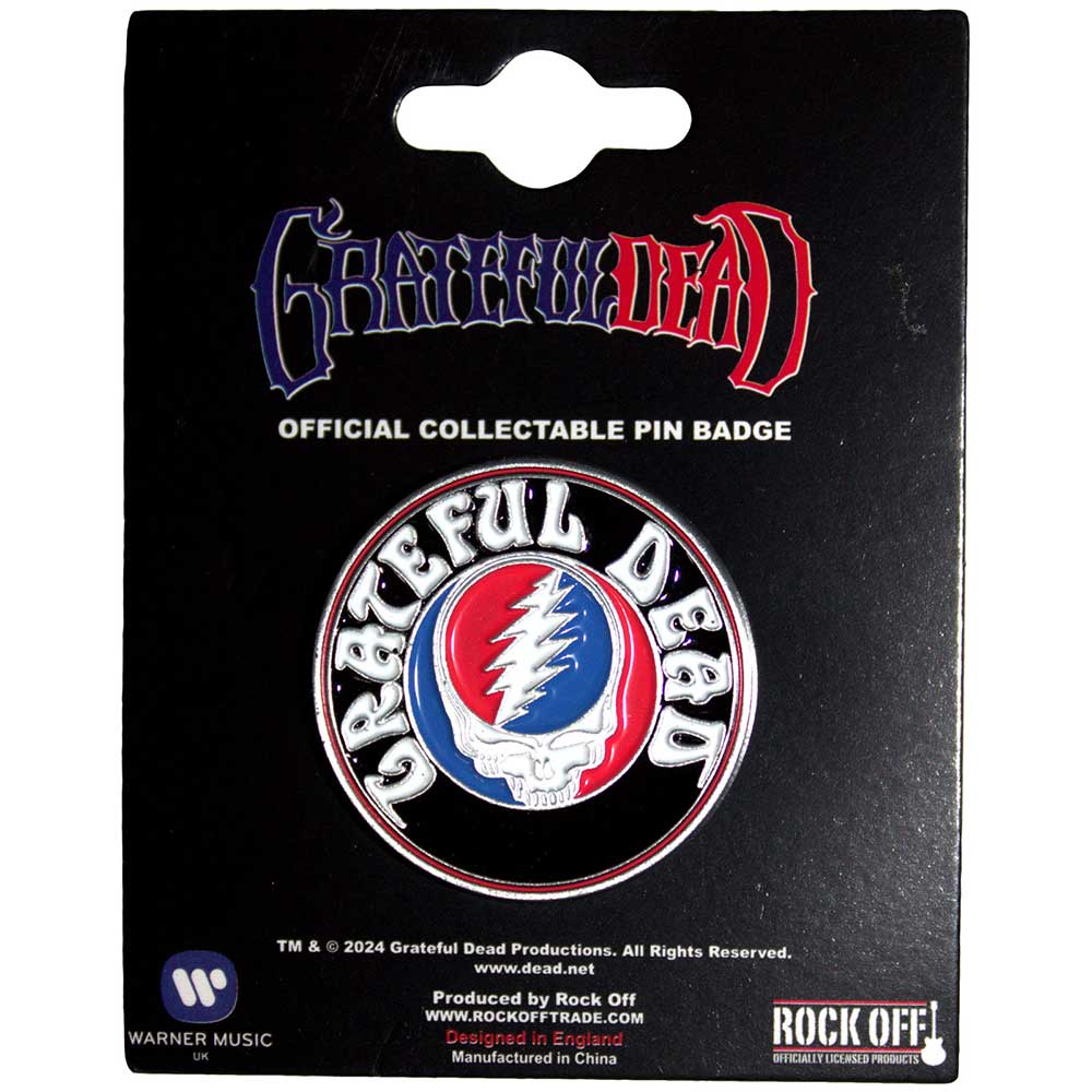 Grateful Dead (Steal Your Face) Enamel Pin