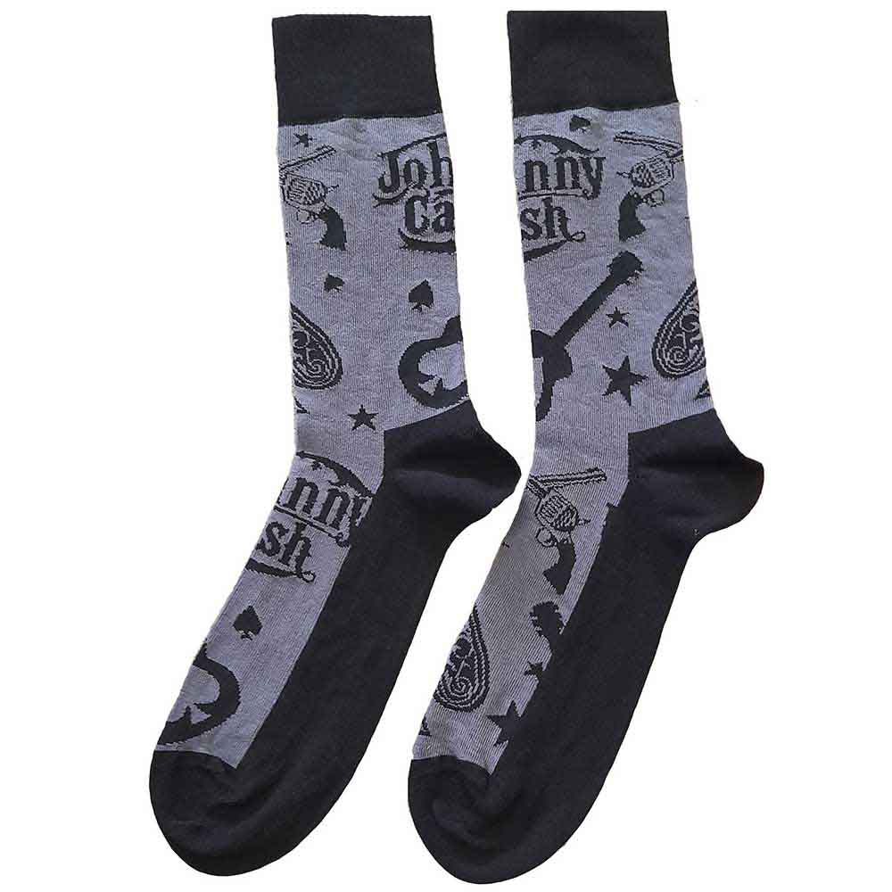 Johnny Cash (Guitars N' Guns) Socks