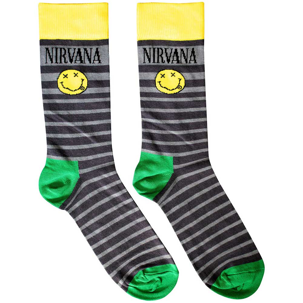 Nirvana (Smiley Face) Socks