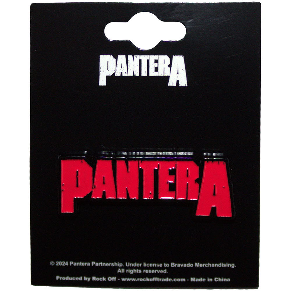 Pantera (Red Logo) Enamel Pin