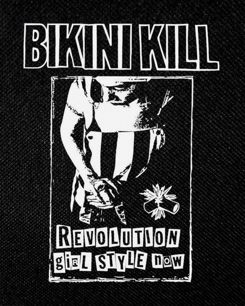Bikini Kill (Revolution Girl) Printed Patch