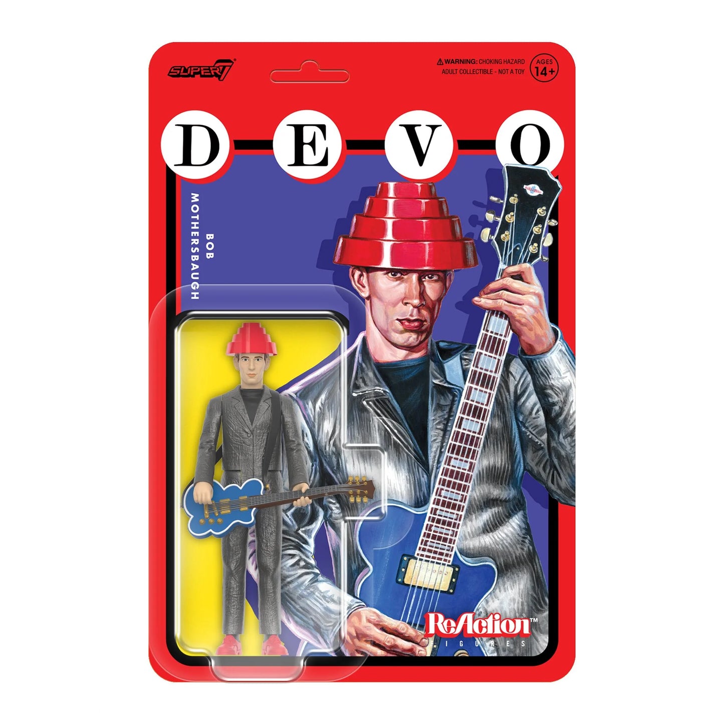 Devo Bob Mothersbaugh (The Girl U Want)  ReAction Figures Wave 4