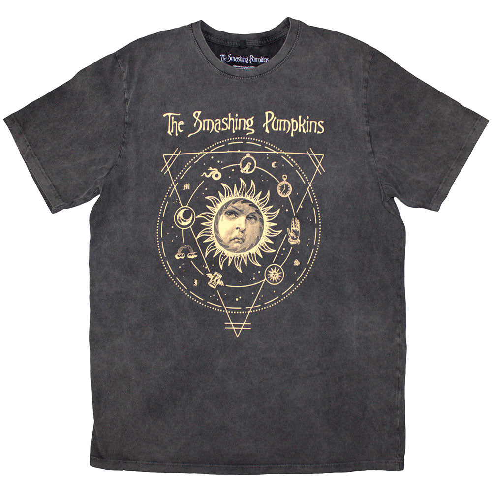 The Smashing Pumpkins (Celestial Sun) Stone Wash T-Shirt