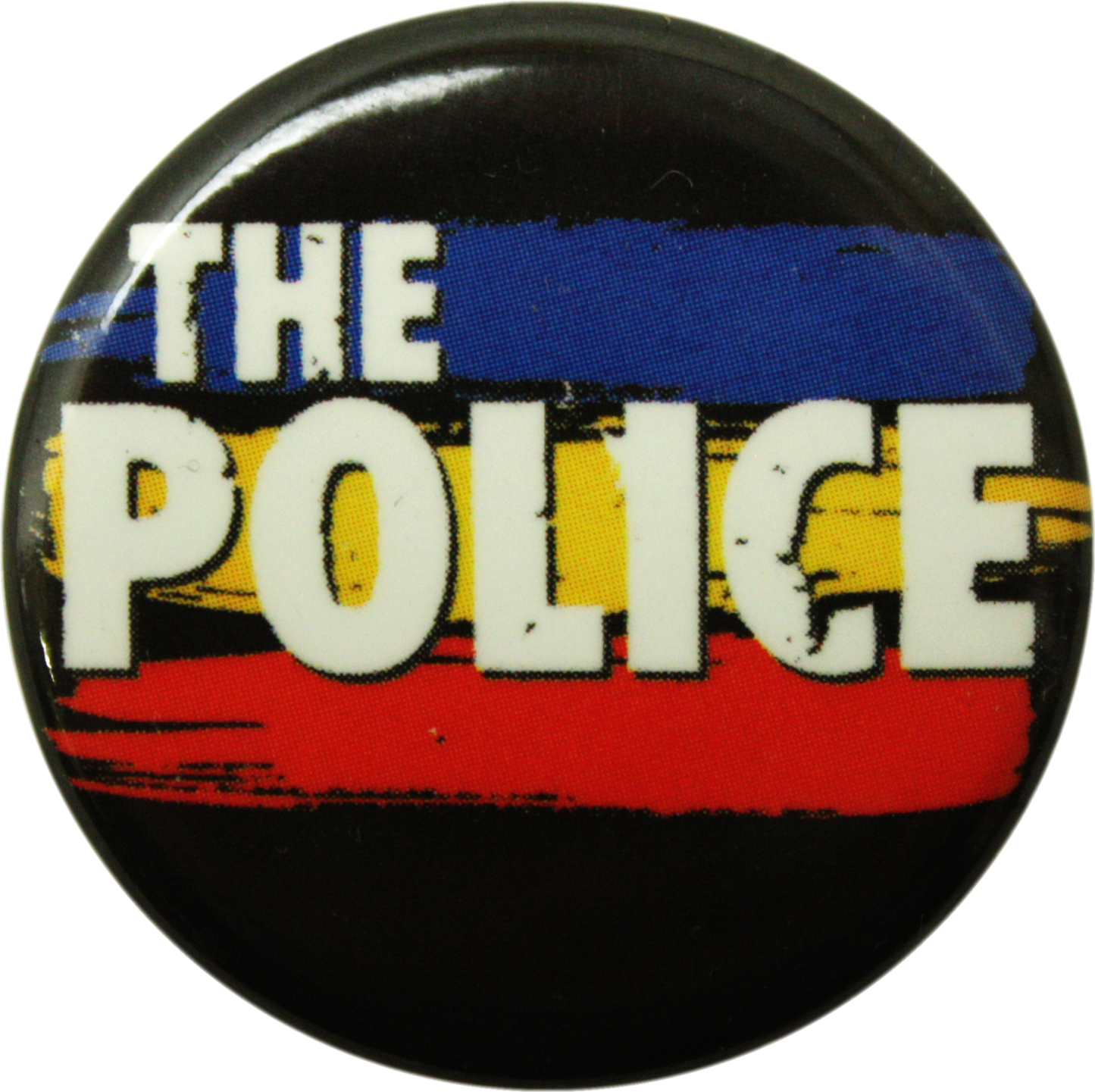 Police Pin-on Button - 1.25 Inch