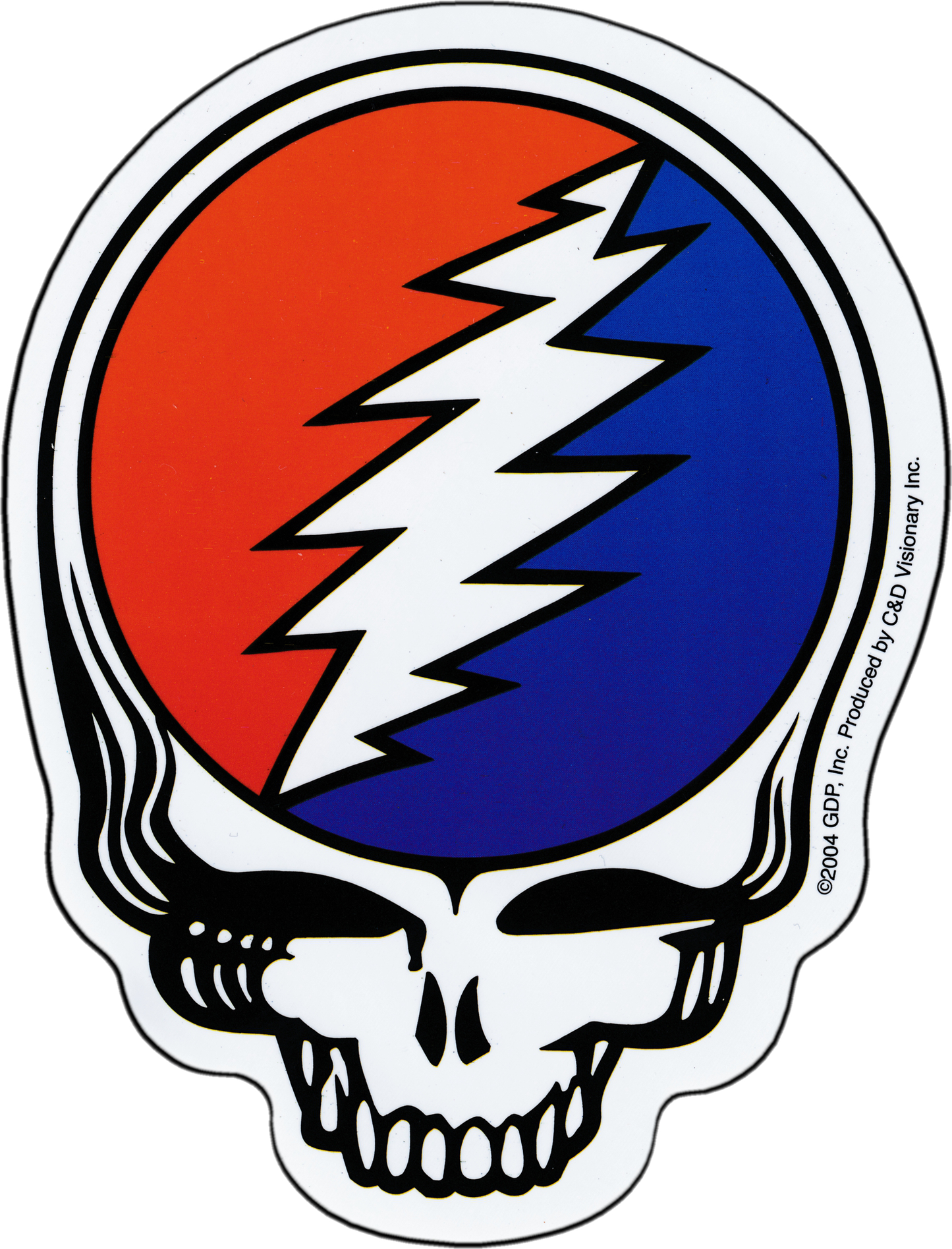 Grateful Dead - Steal Your Face Sticker