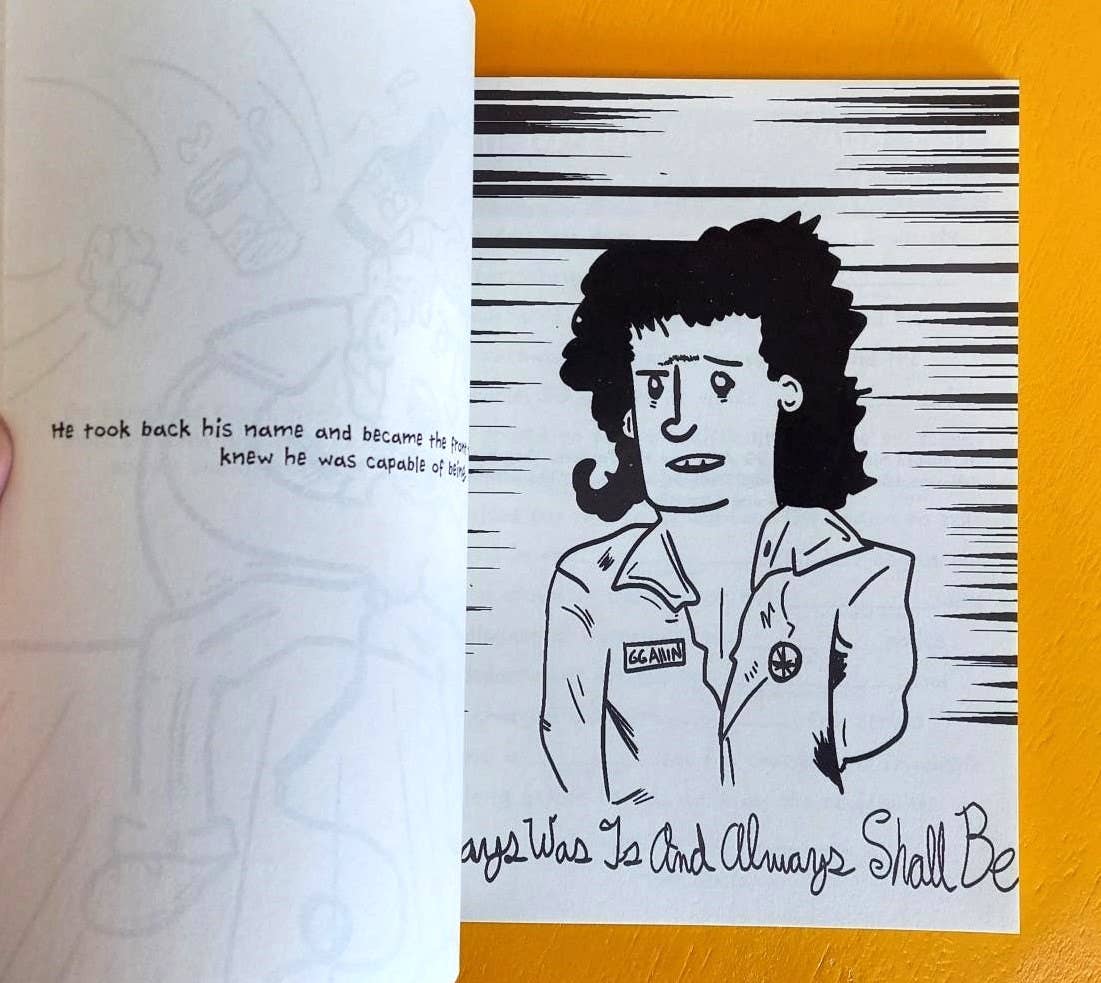 GG Allin Rock & Roll Coloring Book