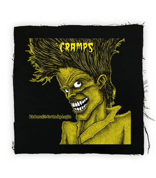 Cramps (Bad Music...) Back Patch