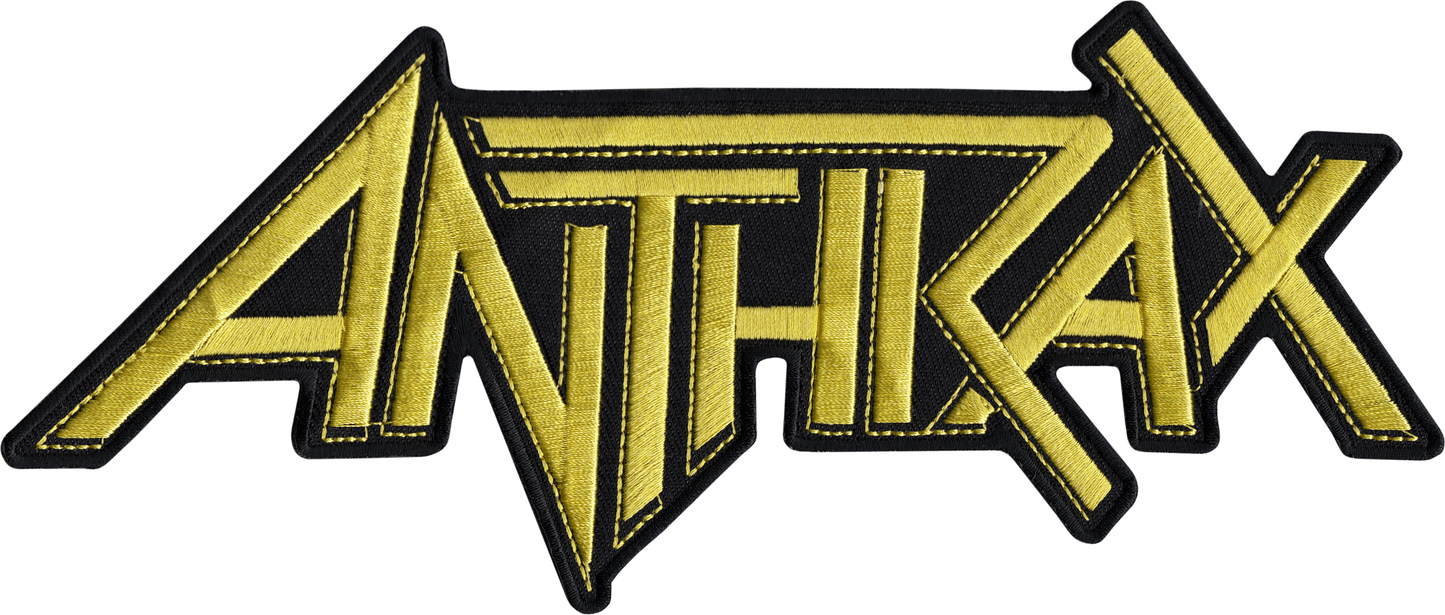 Anthrax - Yellow And Black Logo Patch
