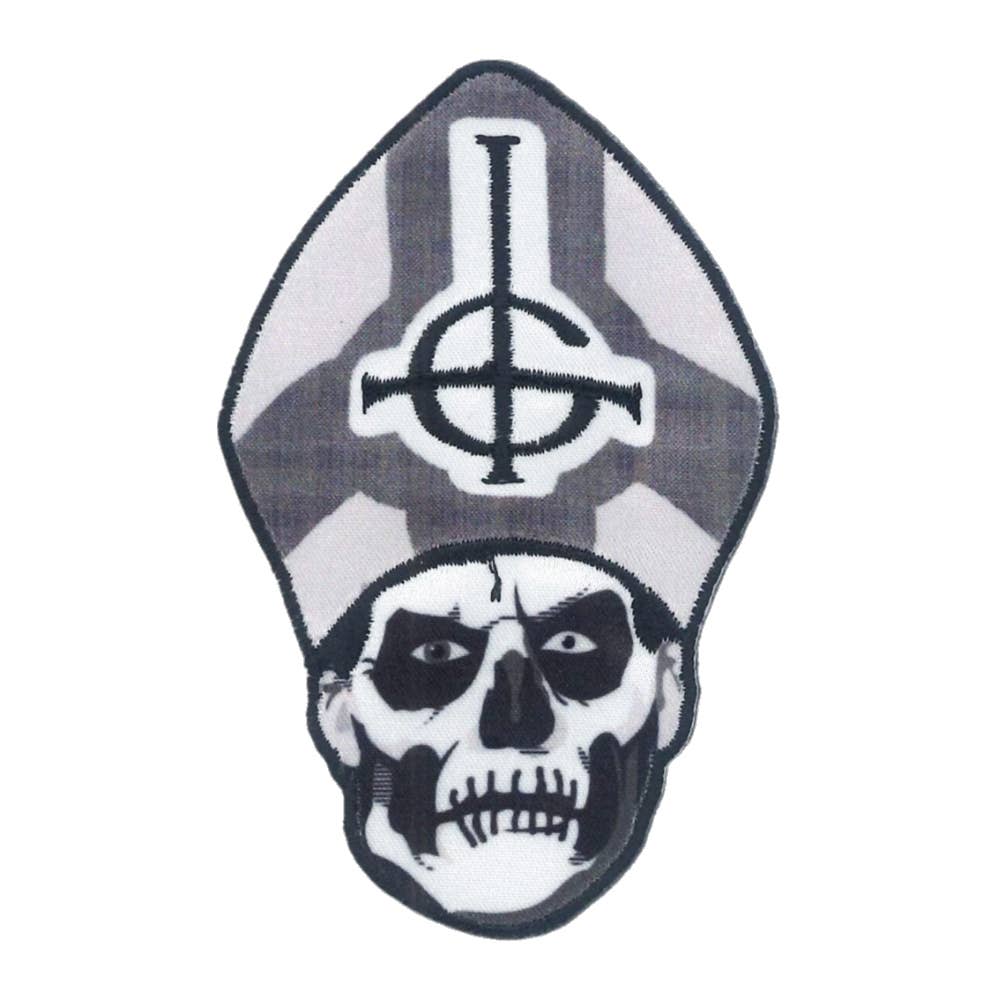 Patch - Ghost - Papa Emeritus Head Shot Metal Music Band