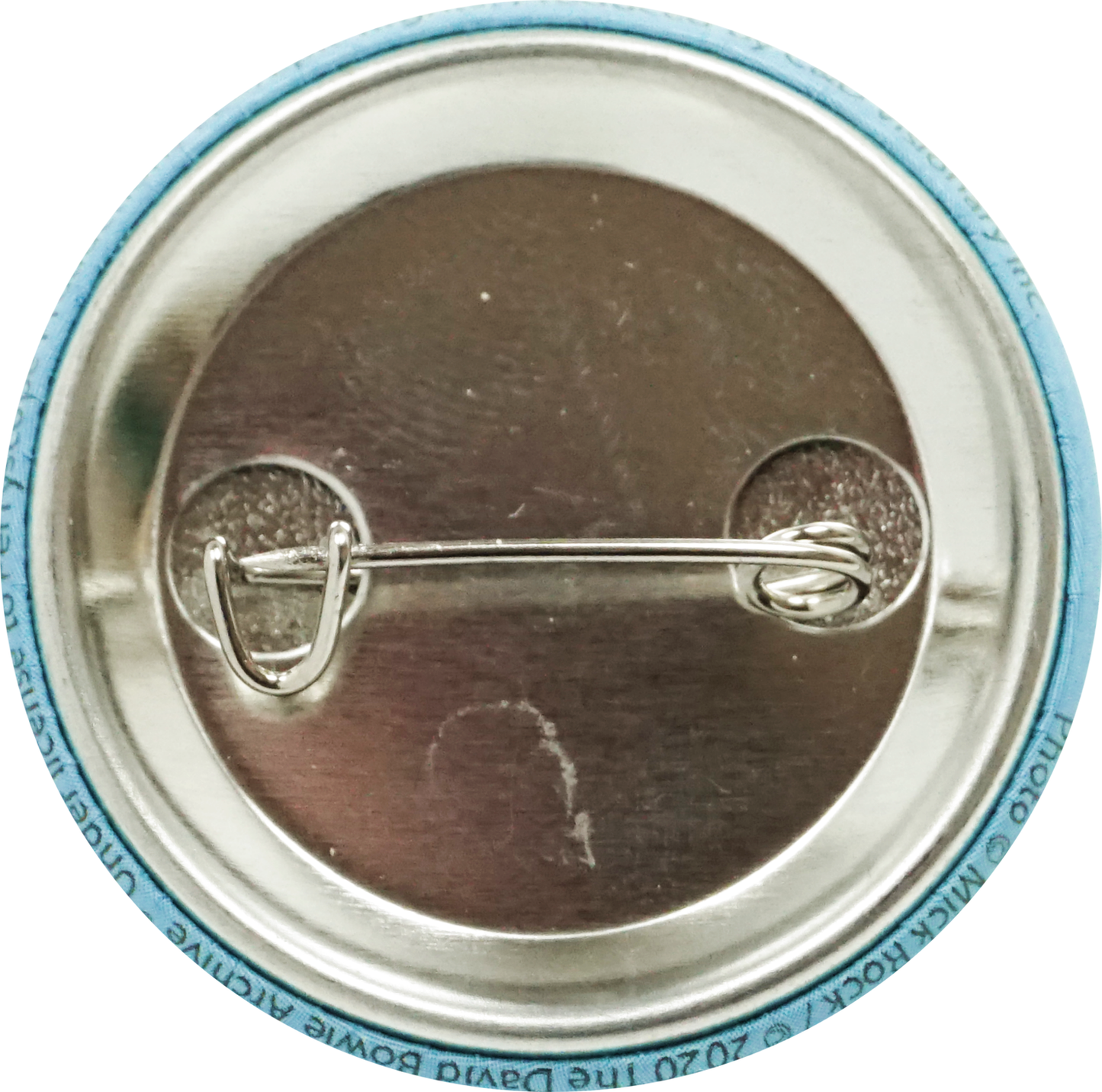 Bowie, David - Powder Blue Suit Pin-on Button - 1.25 Inch