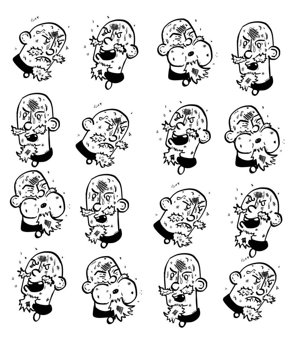 GG Allin Rock & Roll Coloring Book