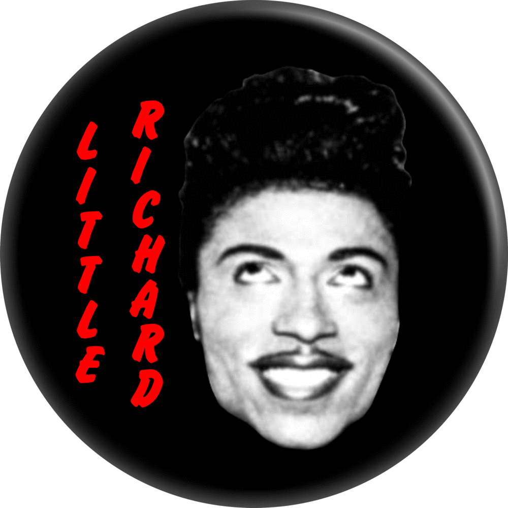 Little Richard Pin-on Button - 1.5 Inch