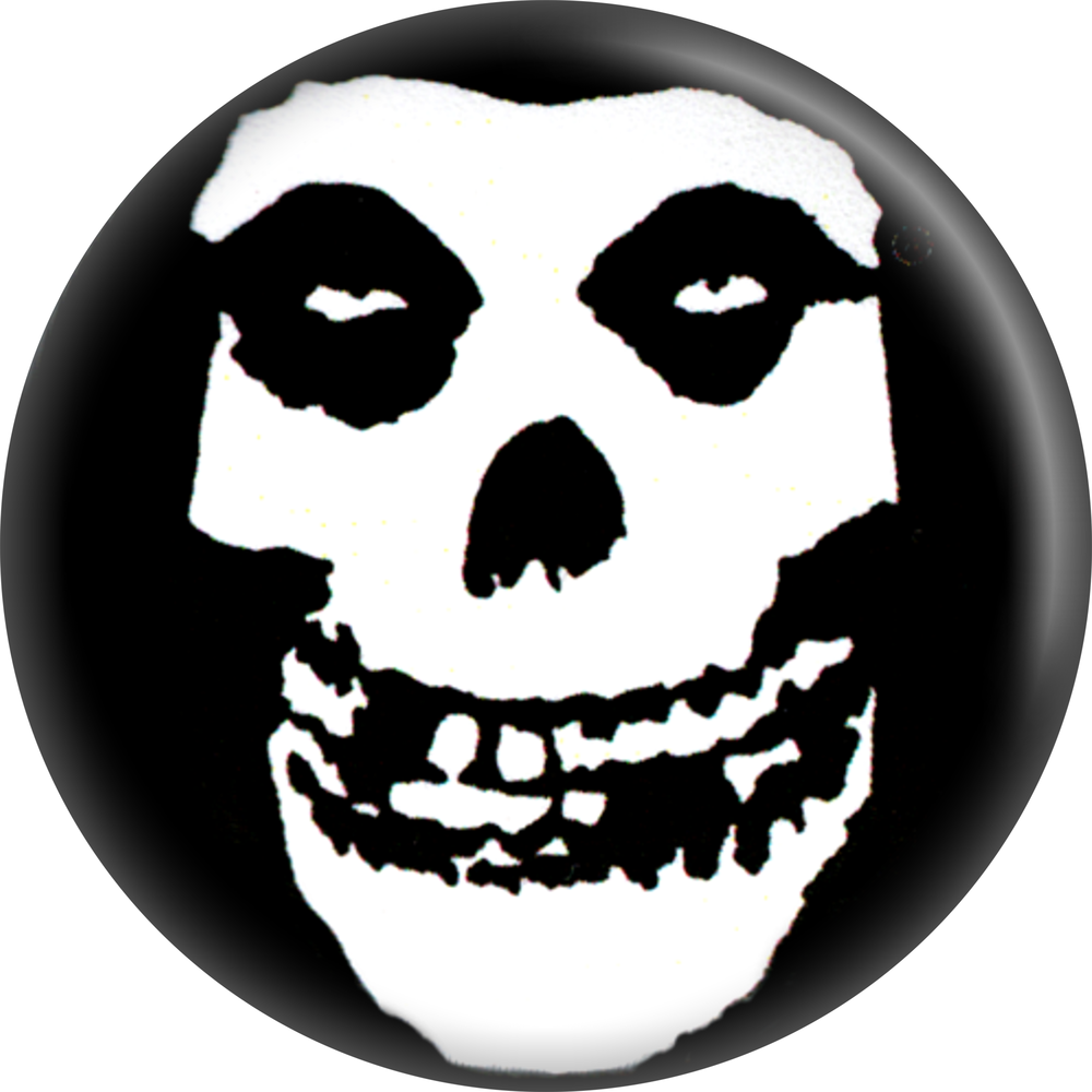 Misfits - Crimson Ghost Pin-on Button - 1.25 Inch
