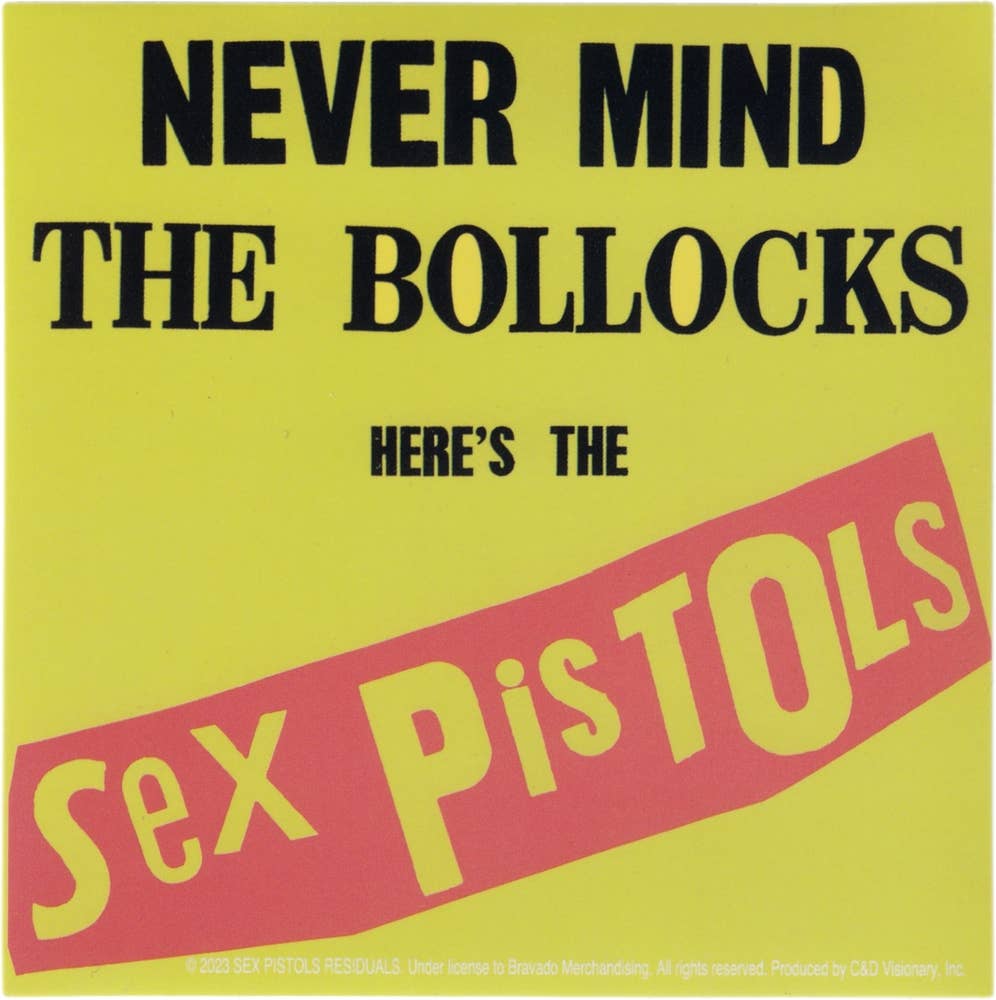Sex Pistols - Never Mind The Bollocks Sticker