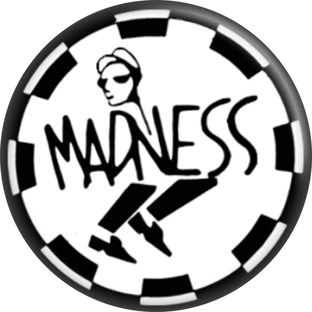 Madness - Ska Logo Pin-on Button - 1 Inch