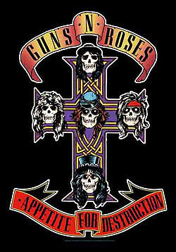 Guns N Roses (Appetite For Destruction) Flag