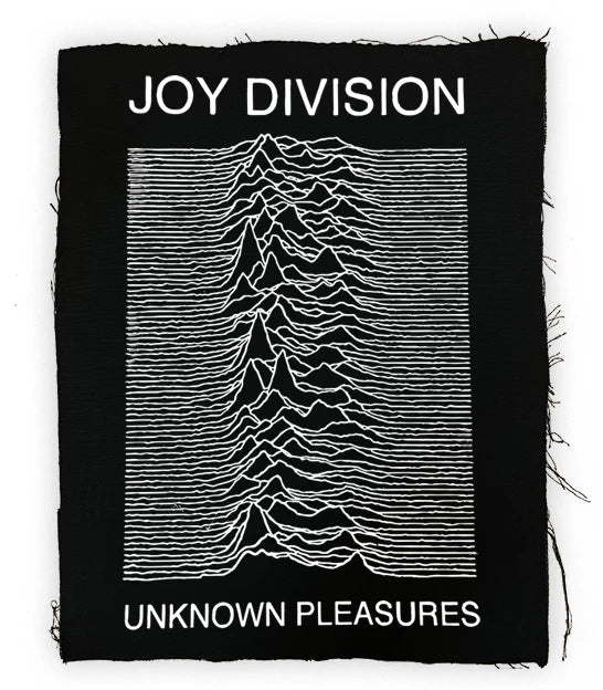 Joy Division (Unknown Pleasures) Back Patch