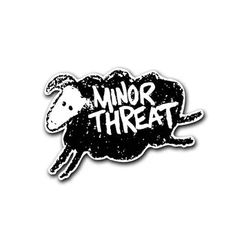 Minor Threat - Black Sheep Sticker