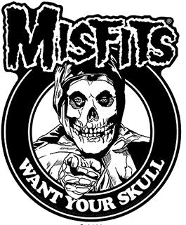Misfits (Want Your Skull) Sticker