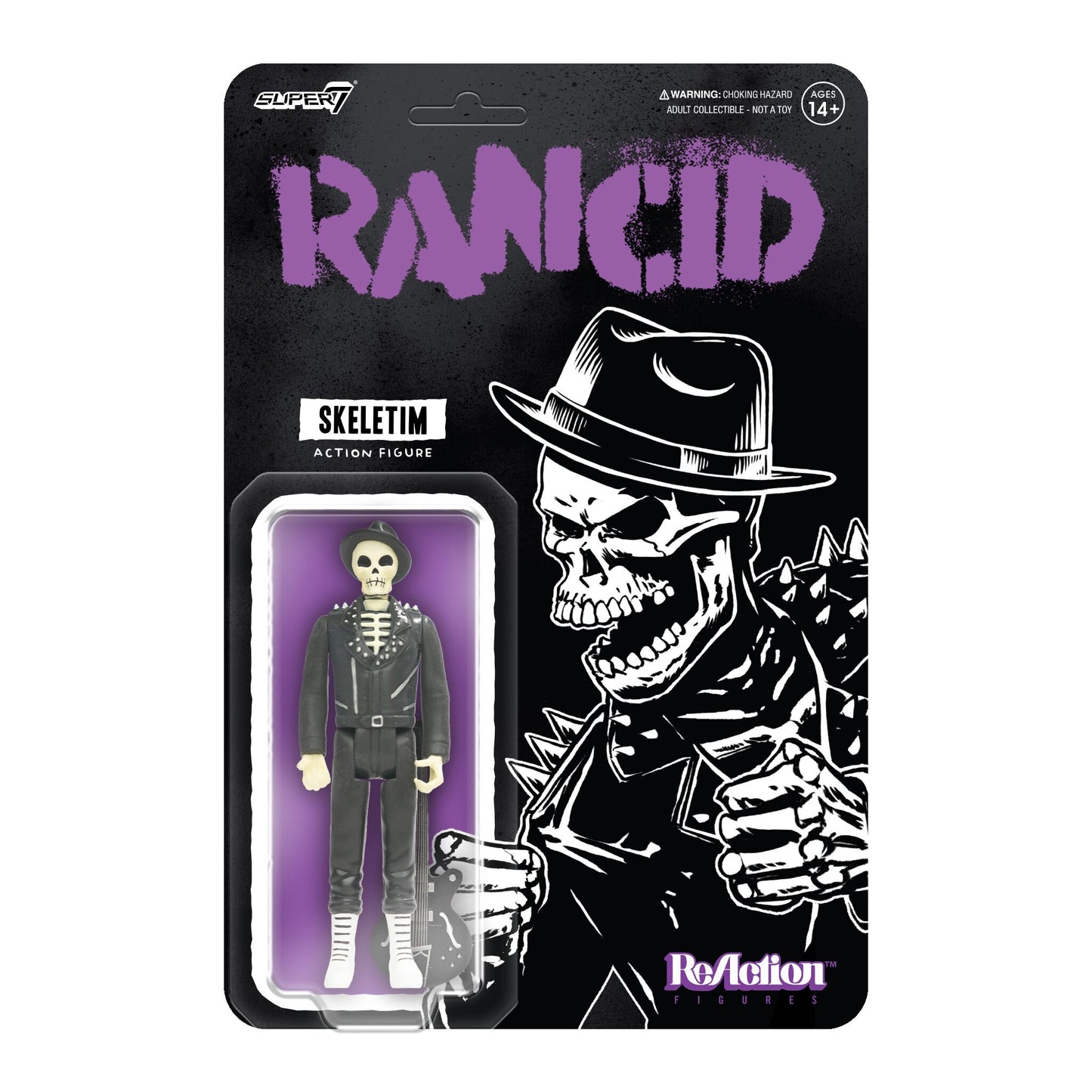 Rancid "SkeleTim" Time Bomb ReAction Figure