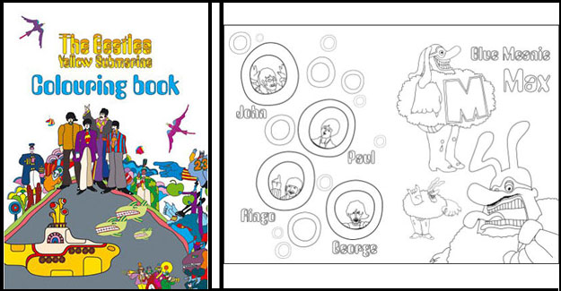 Beatles Coloring Book
