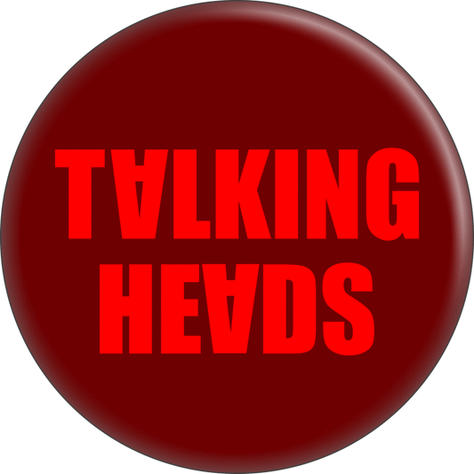 Talking Heads Pin-on Button - 1.25 Inch