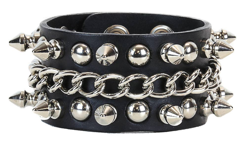 CHIAN SPIKE STUDDED BRACELET BC141