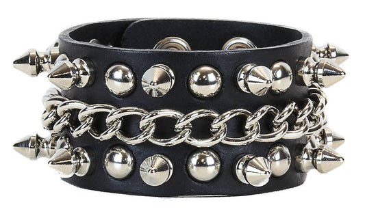 CHIAN SPIKE STUDDED BRACELET BC141