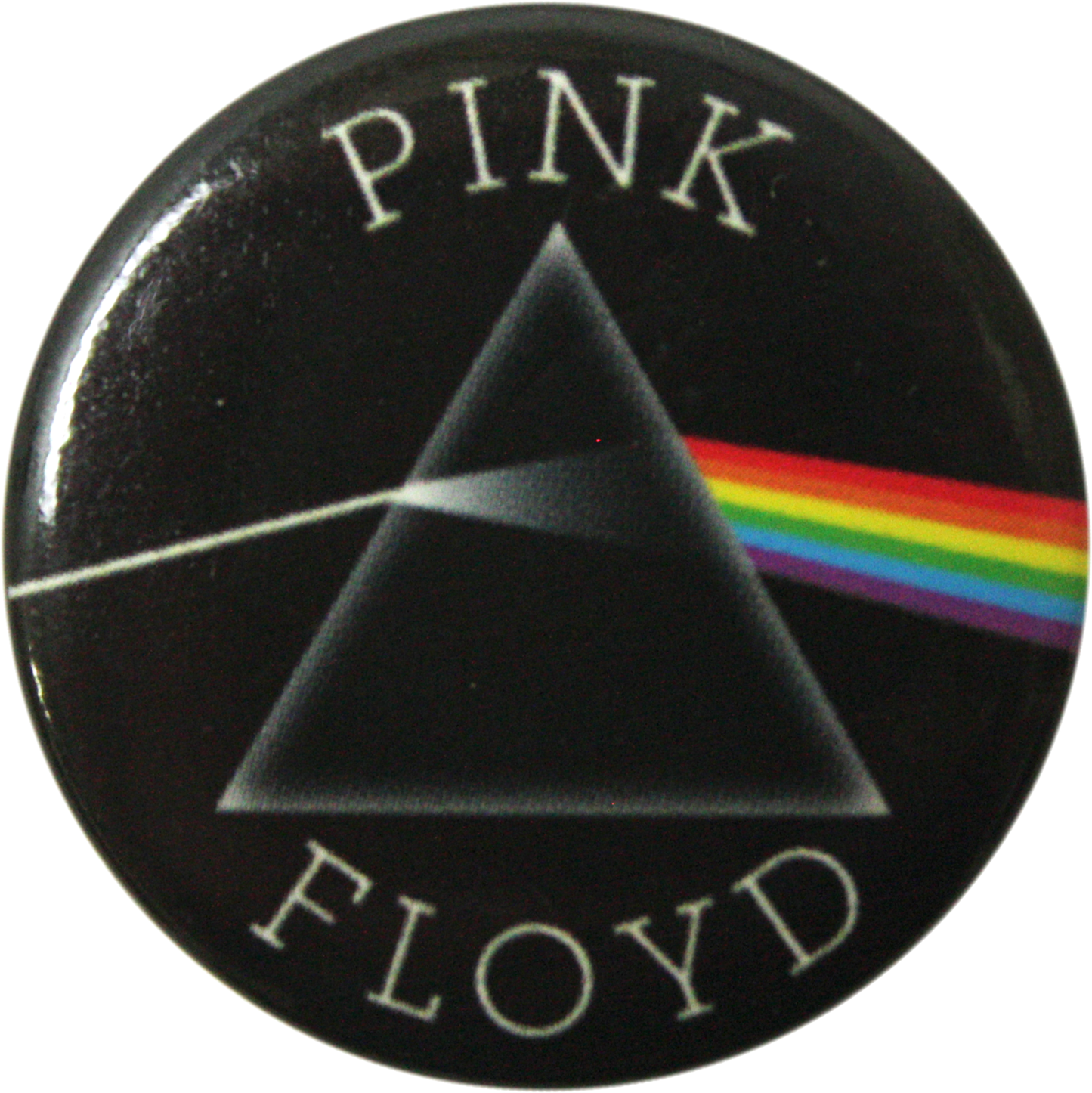 Pink Floyd - "Dark Side..." Art Pin-on Button - 1.25 Inch