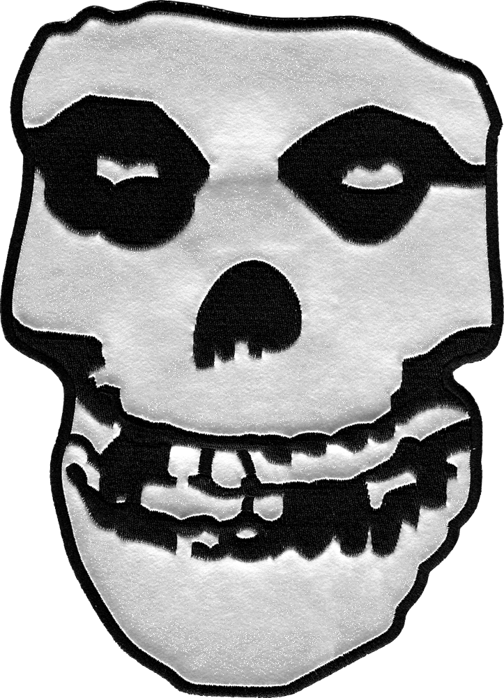 Misfits - Crimson Skull - Large Patch Shiny