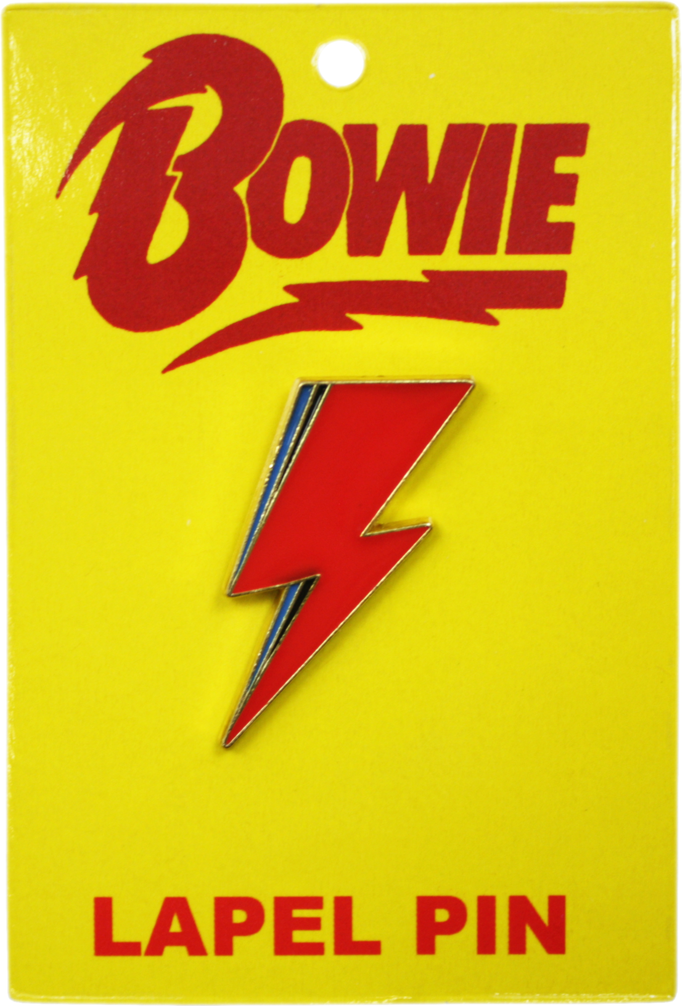 Enamel Pin - David Bowie - Aladdin Sane Lightning Bolt